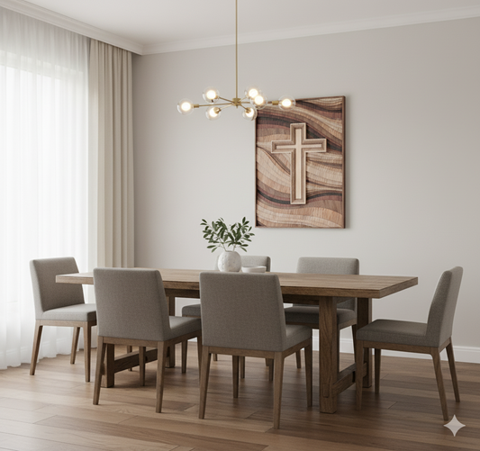 Cross Multilayered Wall Art (custom)