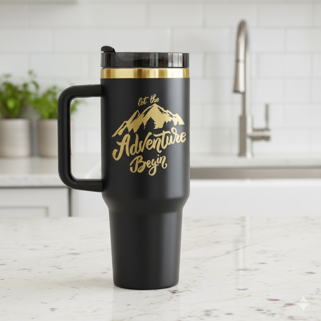 Laser Engraved Tumbler